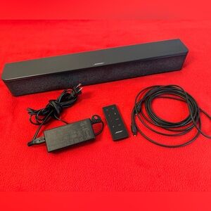 Bose Solo Soundbar Series ll Bluetooth Speaker W/Remote and AC Adapter -Works